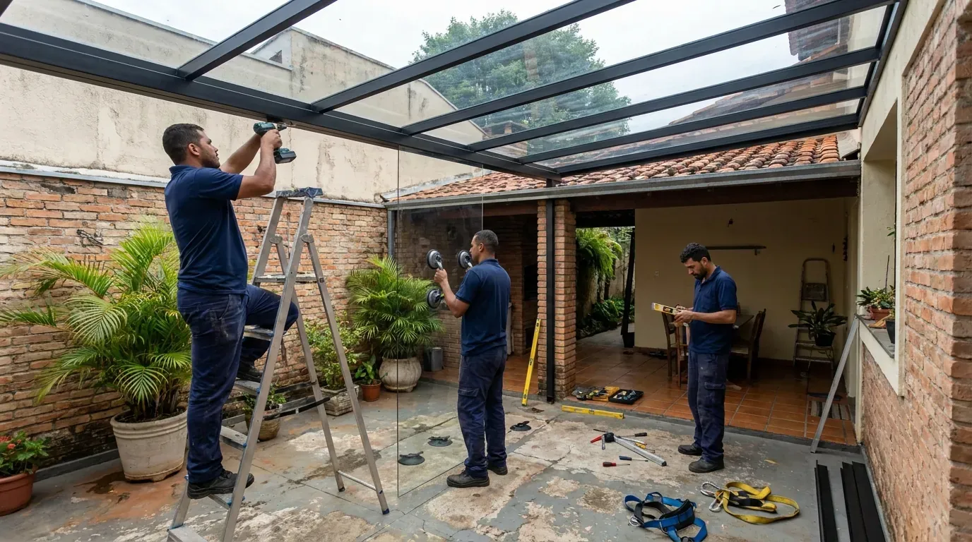 Troca de Estruturas Antigas em Lauro de Freitas‑BA