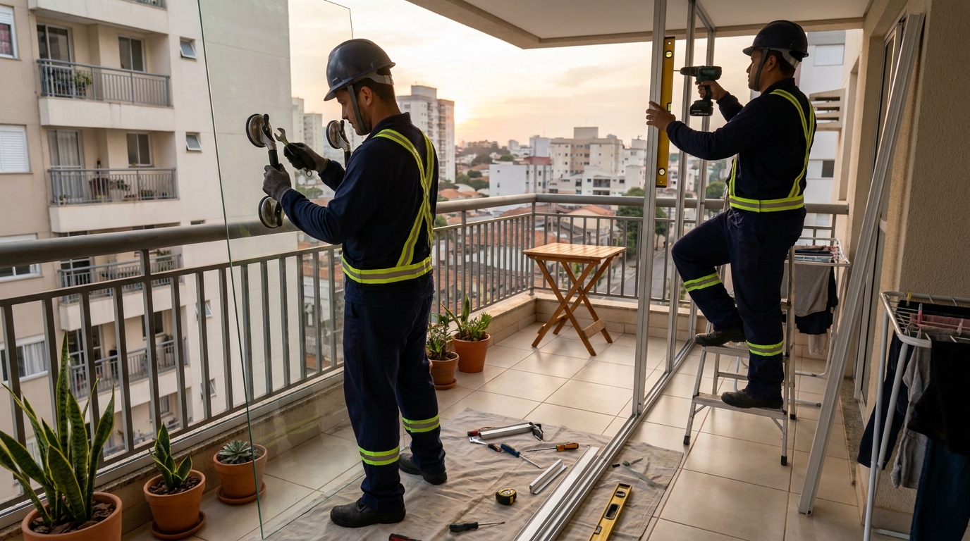 Divisórias em Vidro no Centro, Lauro de Freitas‑BA