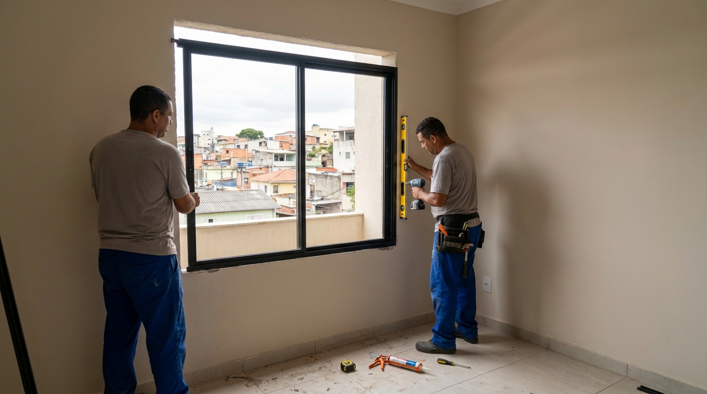 Fechamento de Ambientes no Itinga, Lauro de Freitas‑BA