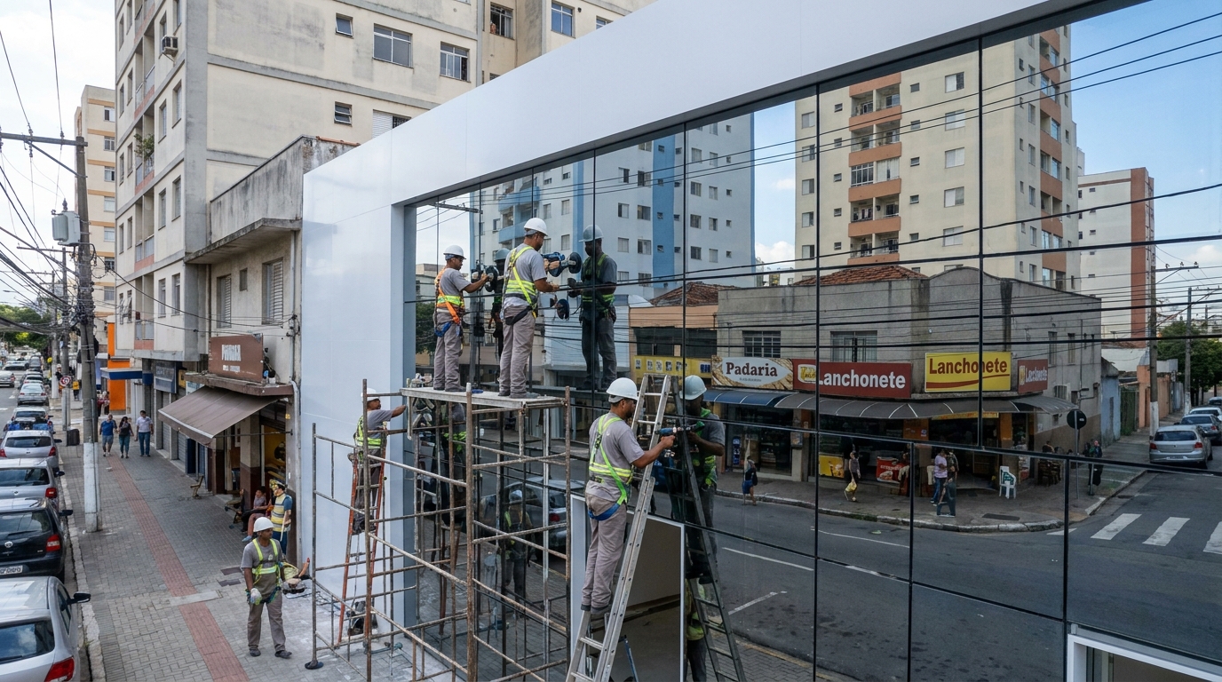 Fechamentos em Vidro no Itinga, Lauro de Freitas‑BA