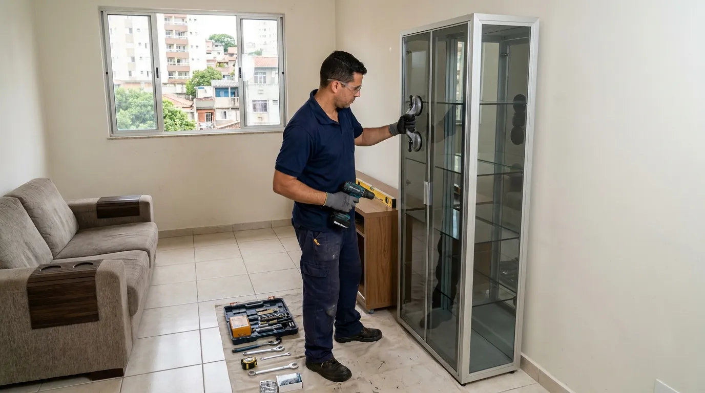 Móveis planejados em vidro em Lauro de Freitas