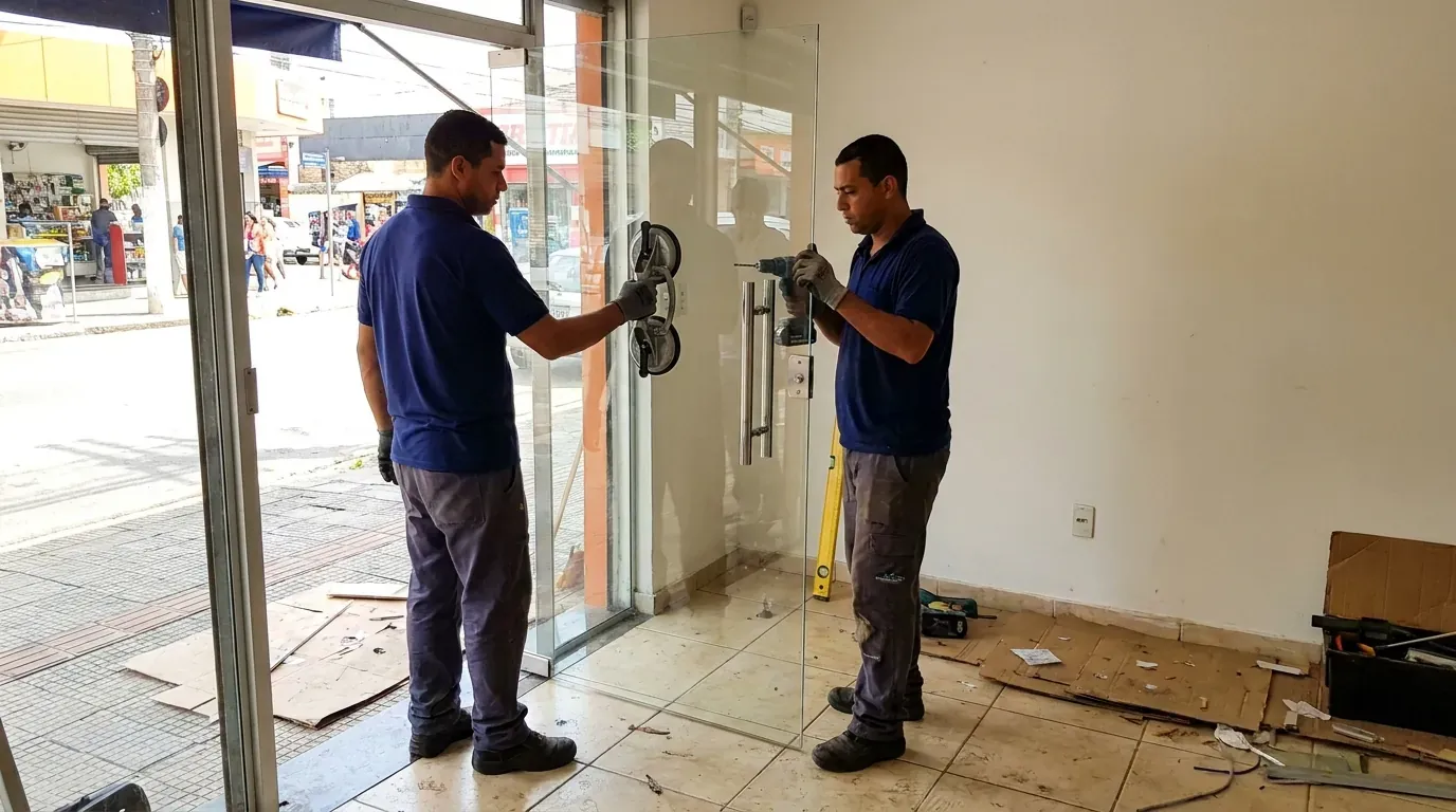 Substituição de Estruturas Antigas em Lauro de Freitas‑BA